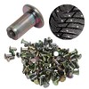 TOPINCN 100-Piece Tire Spikes and Bolts Kit, 9mm Traction Studs,