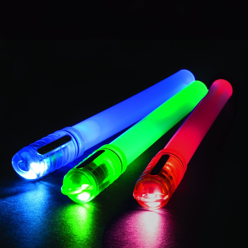 Life+Gear Reusable Glow Stick, Assorted, Regular