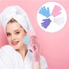 Exfoliating Gloves,4 Pairs Exfoliating Bath Gloves for Shower,Shower Scrub Gloves,Shower