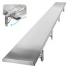 Toriexon Folding Concession Shelf 72" x 12", Drop Down Concession