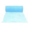 AmaCasa Fleece Table Runner Flower Fleece Wedding Communion 17.5 cm