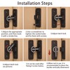 Indoor Gate Latches, 90 Degree Sliding Gate Latches Door Lock