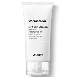 Dr. Jart Derma Clear Micro Mildly Acidic Foam 120ml Skin Calming Pore Care Hypoallergenic Face Wash / 닥터자르트 더마 클리어 마이크로 약산성 폼 120ml 피부 진정 모공 관리 저자극 세안제
