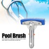 Swimming Pool Stainless Steel Brush, 5.5in, Easy to Glide, Easy