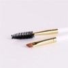 Docolor Eyebrow Brush Duo Eyebrow Spoolie 1Pcs Professional Angled Eye