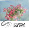 BESPORTBLE 3Pcs Hanging Chains for Flowerpots Bird Feeders Durable Metal