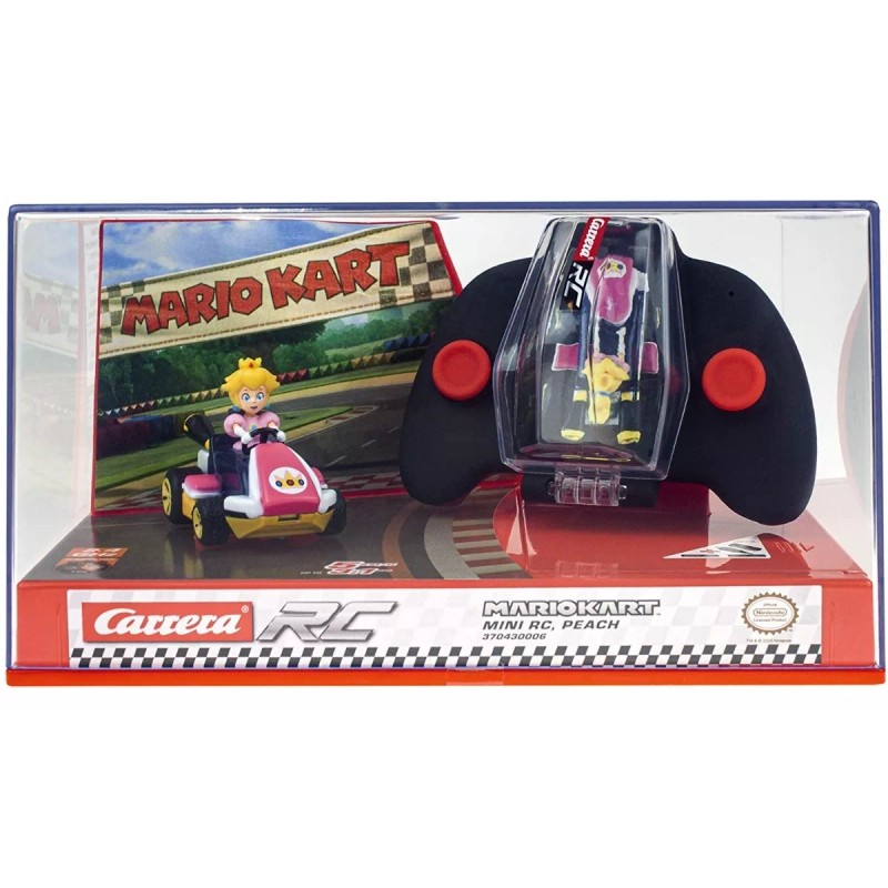 Carrera Mario Kart Mini Rc Escala 1:50 Personaje Peach/Princesa