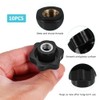 Star grip nut M6, star nut m6, internal thread clamping