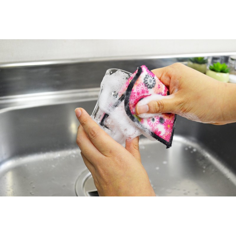 Genesis Japanese Dish Fleur Pink Set of 3 