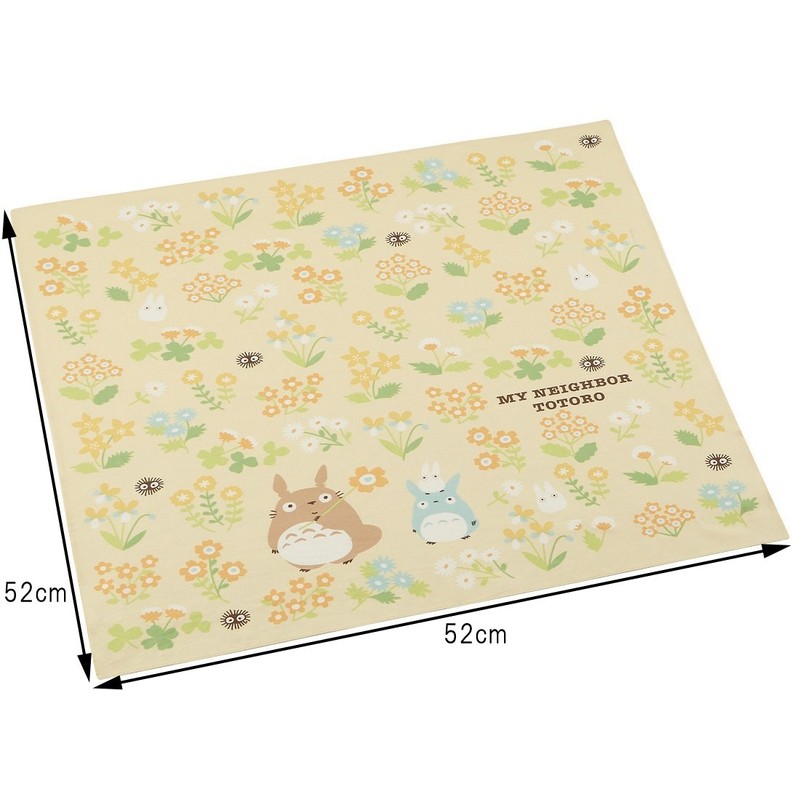 Skater Large Lunch Cloth My Neighbor Totoro Flower Studio Ghibli
