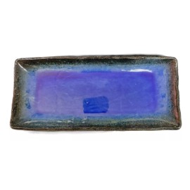 Japan Miya Kosui Blue large Sushi Plate