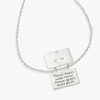 Alex and Ani Hidden Message Cross Affirmation Necklace