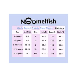 Noomelfish Girls 2 Pack Knee Length Pencil Skirts Plain Stretch Cotton Modest Skirt, Black/Green 2 Pack, Size 11-12 Years