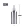 Constore 120ml 4oz Aluminum Fine Mist Atomizers Spray Bottle Metal