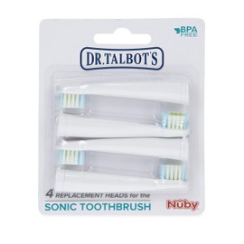 Dr. Talbot's Sonic Toothbrush Replacement Heads 4 Pack