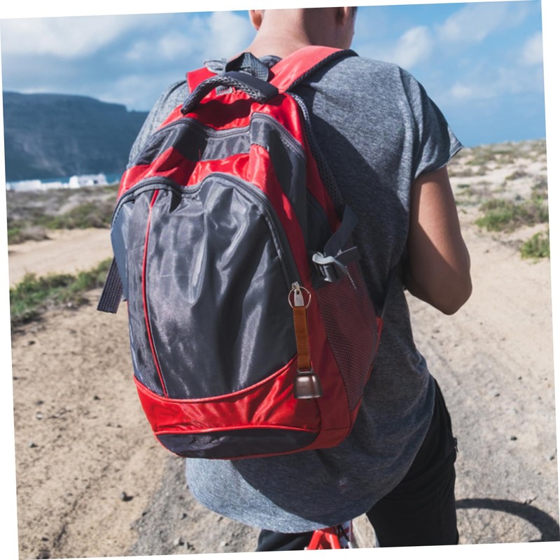 WOONEKY Loud Bear Bells for Hiking 2 Pack Durable Iron