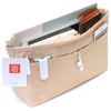 iN. Purse Organizer Insert with zipper, Nylon fabric Storage Bag