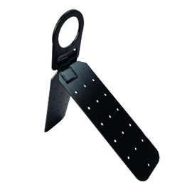 Frontline RO01 Reusable Hinged Roof Anchor | Heavy Duty D-Ring | OSHA & ANSI Compliant | High Strength Alloy Steel | Roofing Anchor with Nails Included