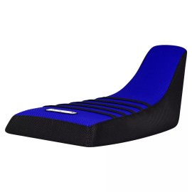 Honda 1986-1989 Honda FourTrax TRX 250 R QUAD Seat Cover  BLACK/BLUE/BLA