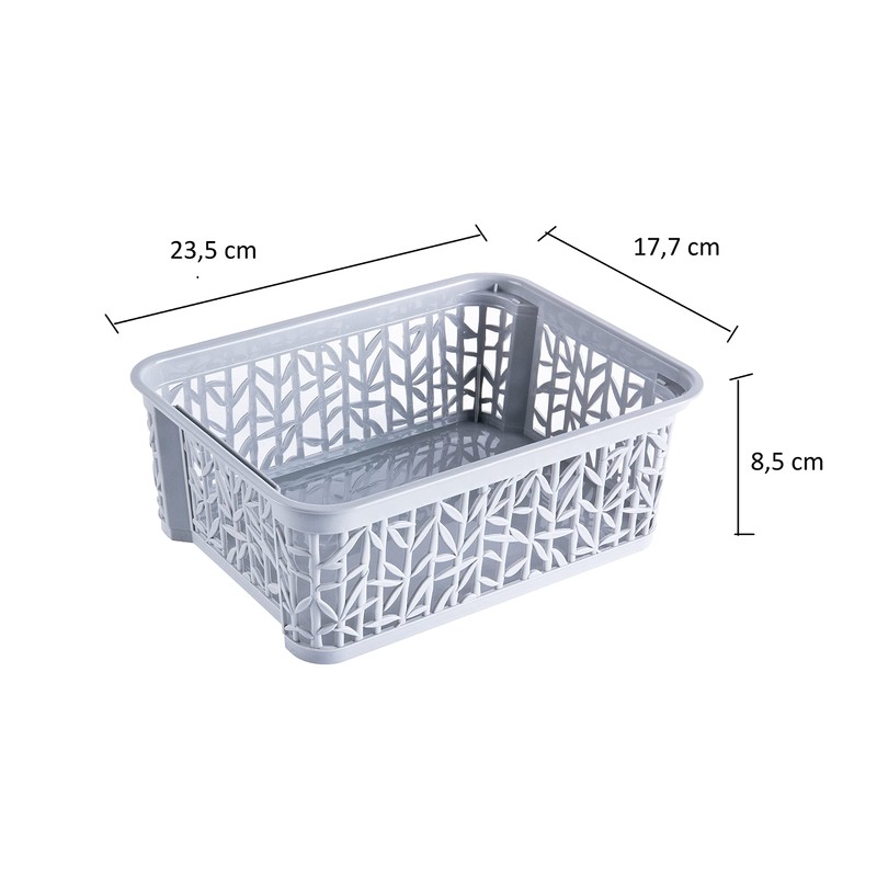 BranQ – Home essential Universal, multifunctional, adjustable storage basket in