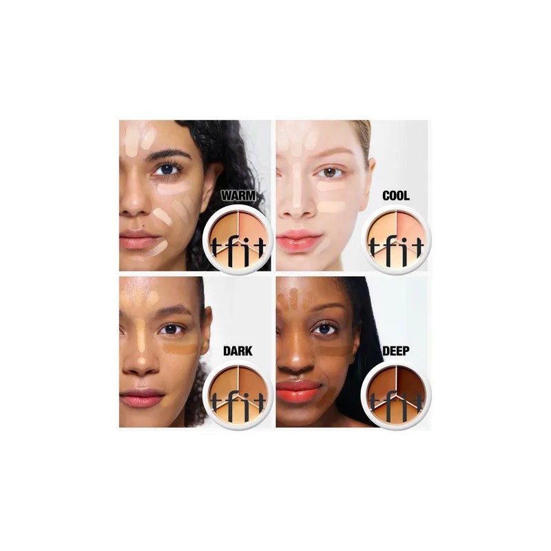 Tfit Cover Up Pro Concealer Cobertura Completa Variantes