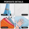 Zip Pockets A4, Oxford Fabric Mesh Pockets, Document Bag, Double