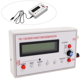 VOANZO 1HZ-500KHZ DDS Signal Generator Frequency Generator Output Waveform - Sine Wave Square Wave Triangle Wave Forward Sawtooth Wave Reverse Sawtooth Wave