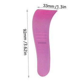 6 Pcs Waxing Sticks for Hair Removal, Hair Wax Cleaning Spatulas Mask Scraper Plastic Waxing Applicator Hair Waxing Removal Beauty Tools for Body Face Hair Removal (3 Colors)