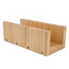 Soap Cutter Superb Polishing Rubber Wood Multipurpose Soap Cutter Slicer