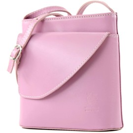 modamoda de Italian Small Leather Shoulder Bag D17 - - s