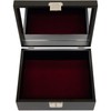 February Mountain Mother of Pearl Large Wooden Box with Hinged