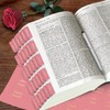 80 Pcs Leather Bible Tabs - 66 Tabs and 14