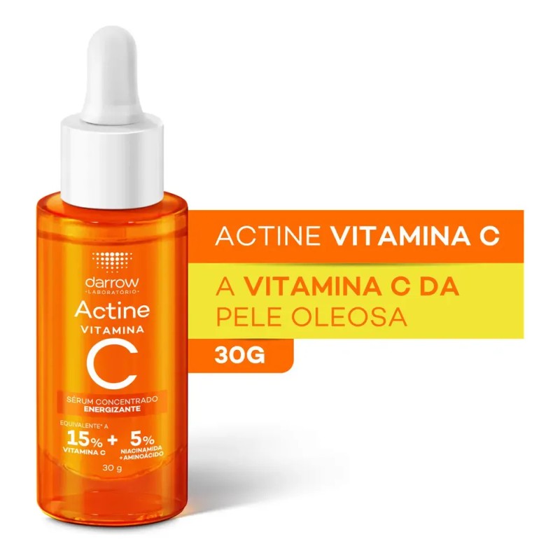 Sérum Darrow Actine Con Vitamina C, 30 Ml, Para Piel