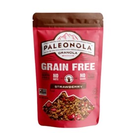 Paleonola – Grain Free Granola Strawberry Flavor – Non-GMO, Grain, Soy, Gluten, Dairy Free – Low Carb Protein Snack For A Healthy Breakfast