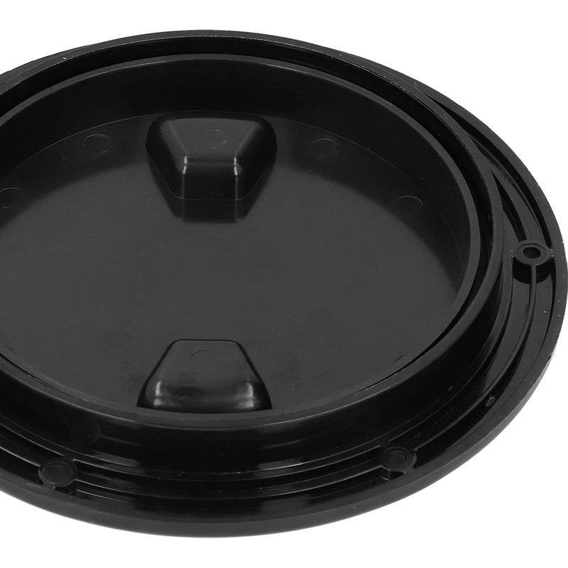 Boat Deck Plate, 6 Inch Waterproof Non-Slip Round Durable Boat