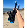 Tidal Dry Snorkel, Lightweight, Easy Breathing, for Snorkelling, Scuba Diving,