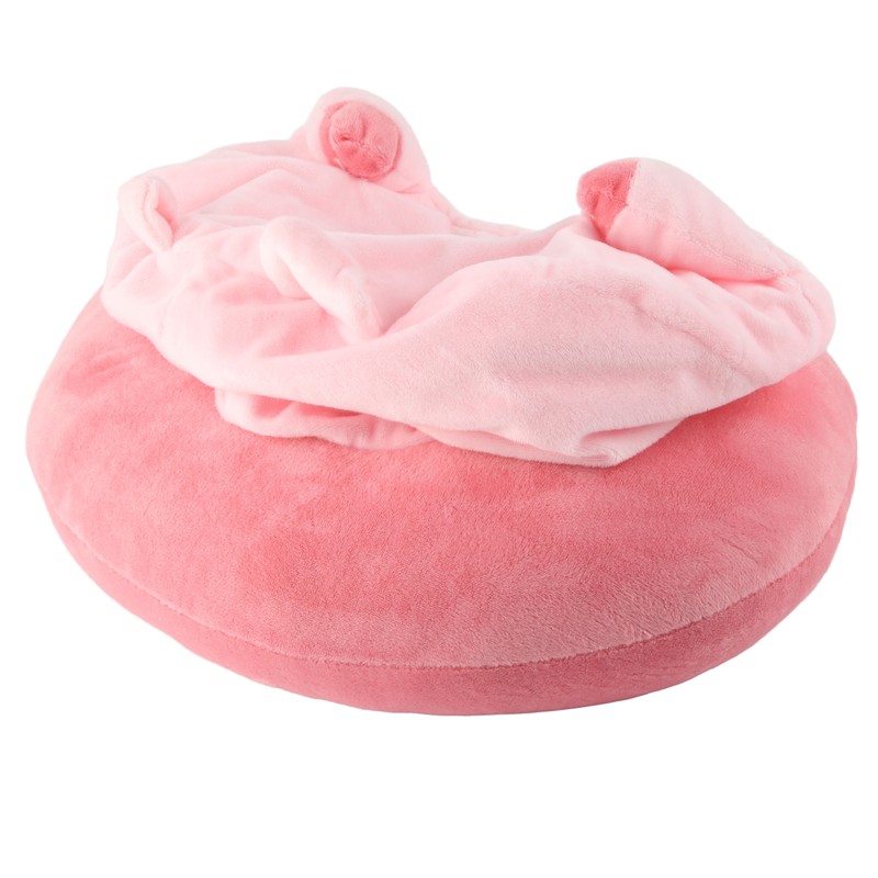 Hooded Neck Pillows Hoodie U Shape Travel Pillow Head Chin