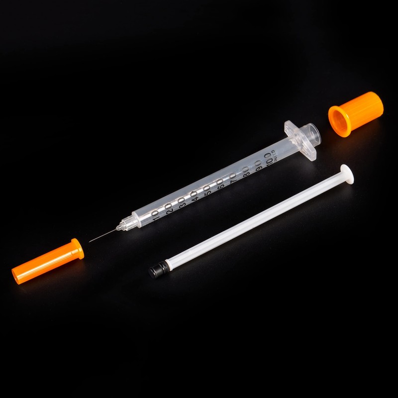 1ml/cc 30G Plastic Multi-Purpose Measuring Tools, Individually Packed (20-Pack)