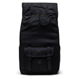 Herschel Supply Co. Little America Mid, Black Tonal, One Size