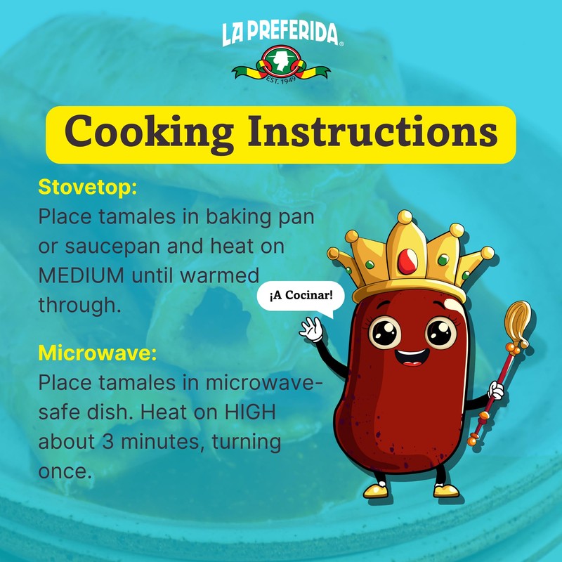 La Preferida Beef & Pork Canned Tamales with Sauce, 15