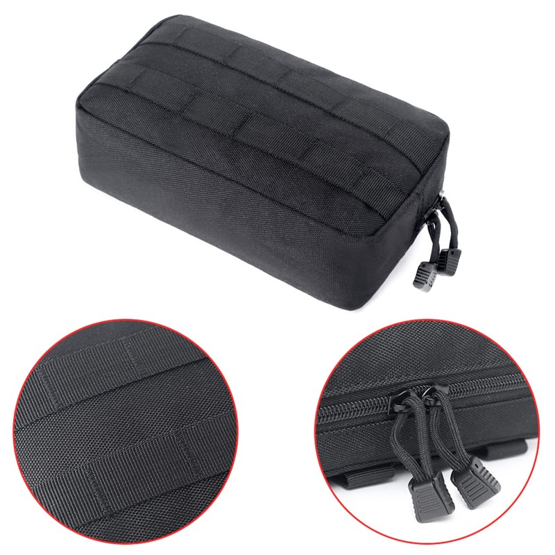 TRIWONDER Molle Pouch, Survival Game Pouch, Tactical Military Bag, Belt
