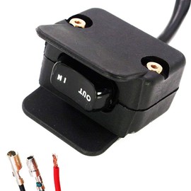 Anxingo ATV Winch Switch Handlebar Control Mini Rocker Switch - All Winches Replacement 12V ATV UTV Winch Rocker Switch