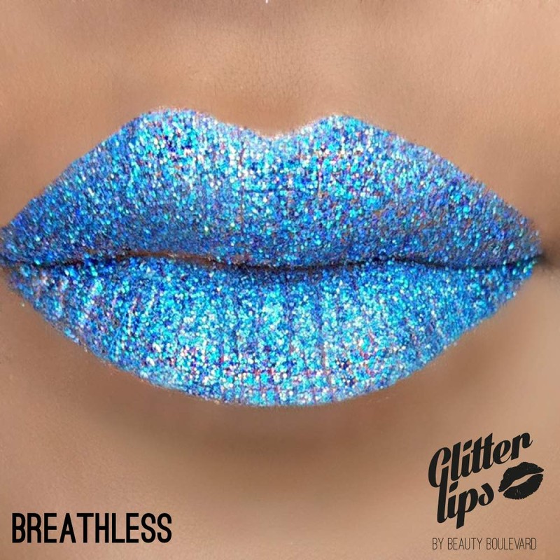 BEAUTYBLVD Glitter Lips, Cruelty Free Lip Kit - Breathless