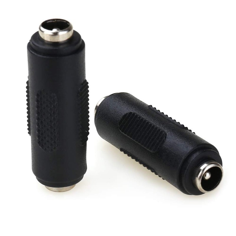 MOBOREST 12V 5.5mm x 2.1mm DC Power Connector Adapter, 12/24V