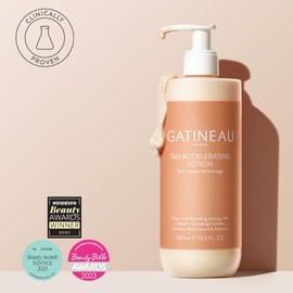 Gatineau - Tan Accelerating Lotion (400ml) + Golden Glow Gradual Tan (75ml) Duo Set, Total Body Glow, Natural Tanning For Face and Body