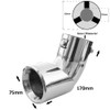Exhaust Tip Trim Car End Pipe Tail Sport Muffler Stainless