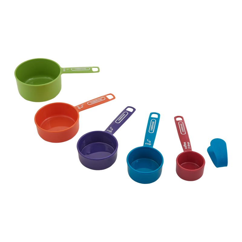 Farberware Professional 5-Piece Measuring Cup Set with Coffee Scoop Durable