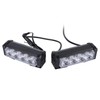 24W 12V 8LED Strobe Lights Bar High Brightness Warning Caution