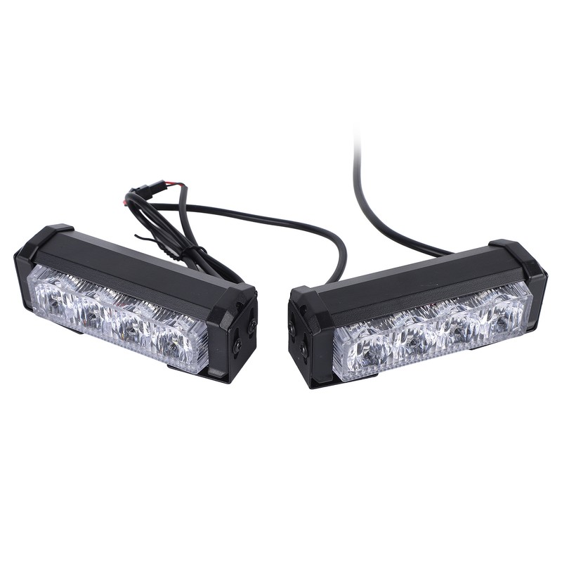 24W 12V 8LED Strobe Lights Bar High Brightness Warning Caution