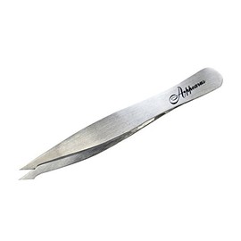 Appearus Combo Tip Tweezer Slanted & Pointed for Fine Hair & Eyebrow Stainless Steel